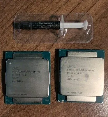 Intel Xeon E5-2643 V3 Processor — photo of our stock