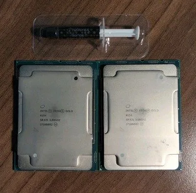 Intel Xeon Gold 6154 Processor — photo of our stock