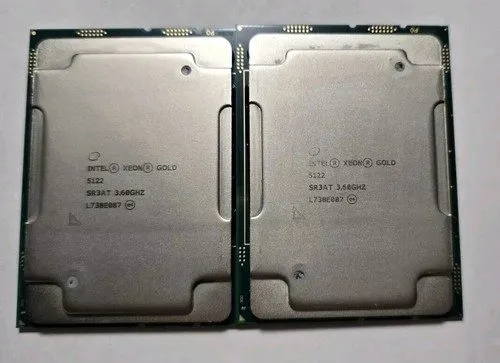Intel Xeon Gold 5122 Processor — photo of our stock