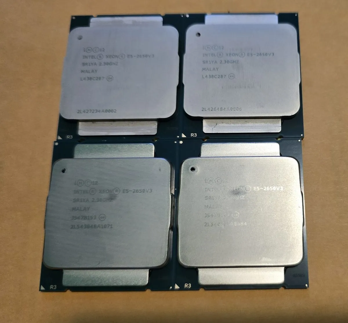 Intel Xeon E5-2650 V3 Processor — photo of our stock