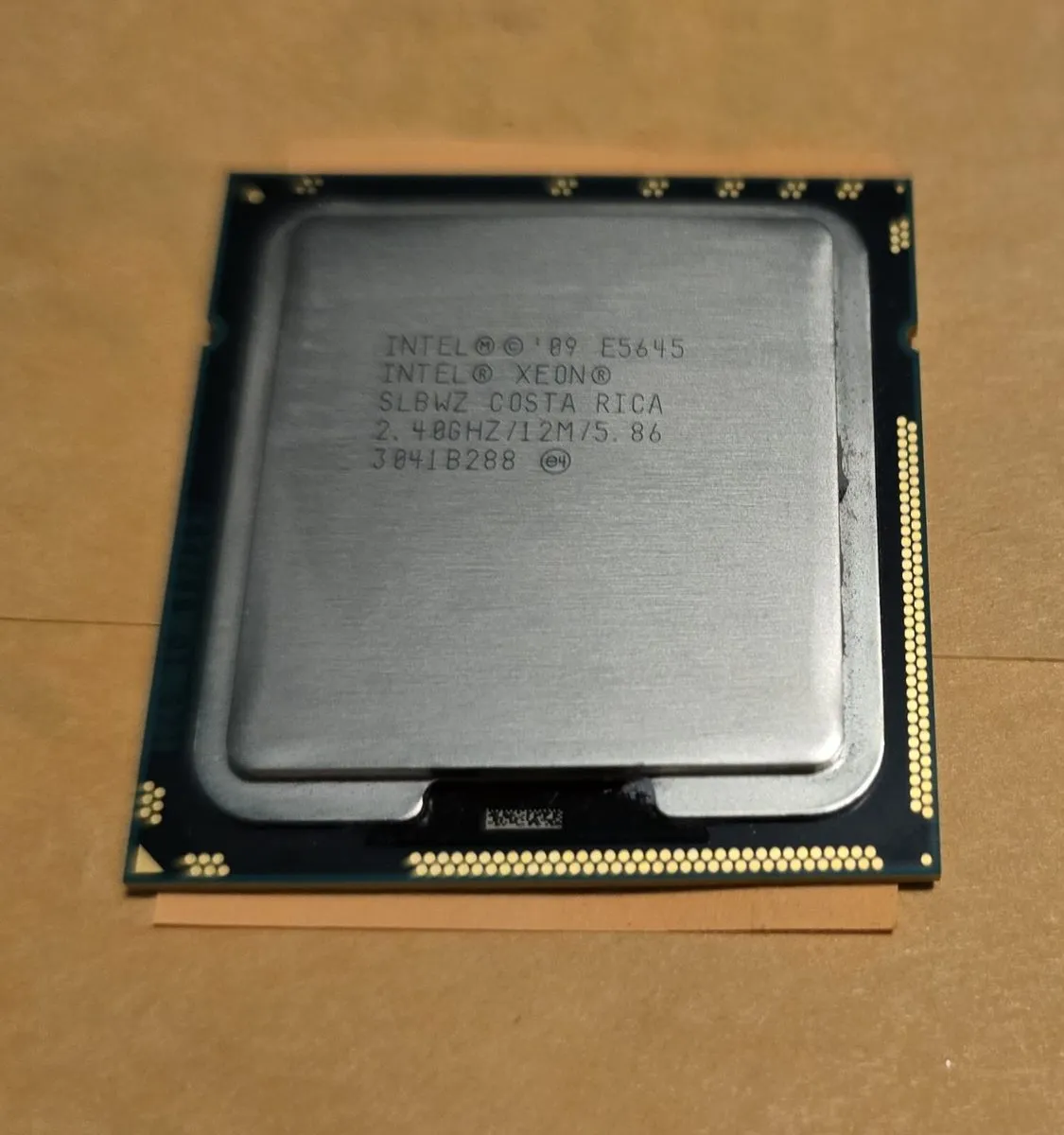 Intel Xeon E5645 Processor — photo of our stock