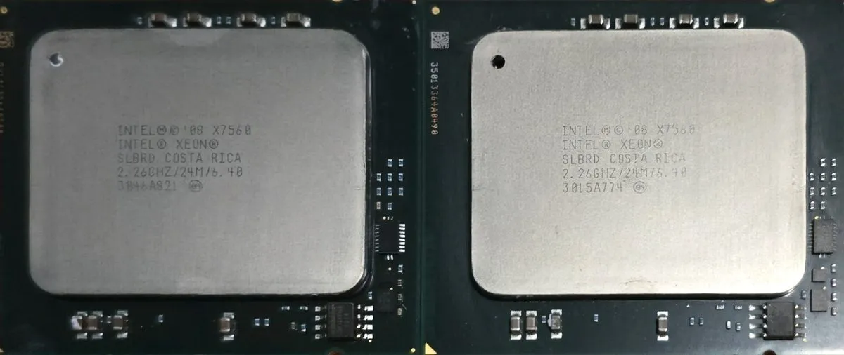 Intel Xeon X7560 Processor — photo of our stock