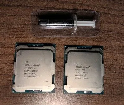 Intel E5-2667 V4 Processor — photo of our stock