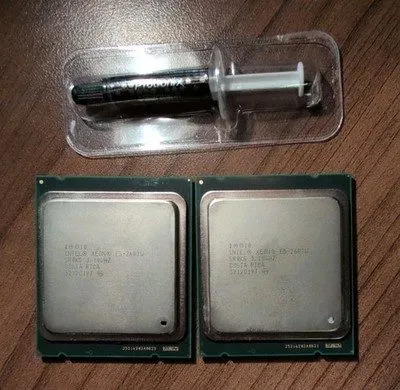 Intel Xeon E5-2687W Processor — photo of our stock