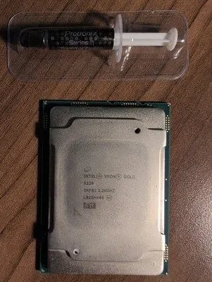 Intel Xeon gold Processor — photo of our stock