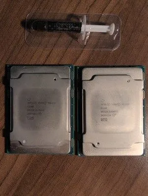 Intel Xeon Silver 4210R Processor — photo of our stock