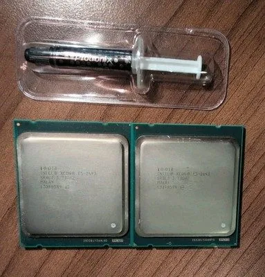 Intel Xeon E5-2643 Processor — photo of our stock