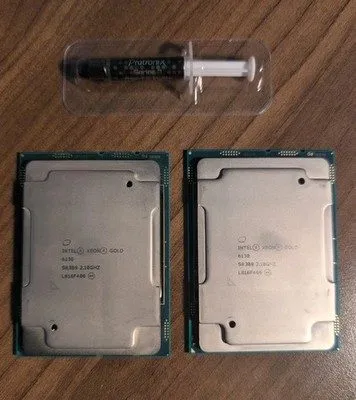 Intel Xeon Gold 6130 Processor — photo of our stock